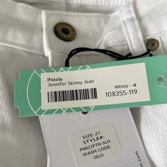 White Jeans, size 27, NWT - Picture 4 of 5